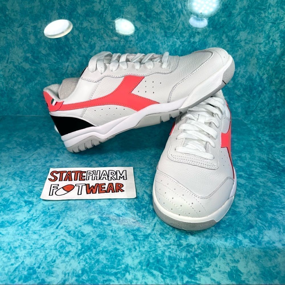 Diadora Maverick ‘White/Dark Red’